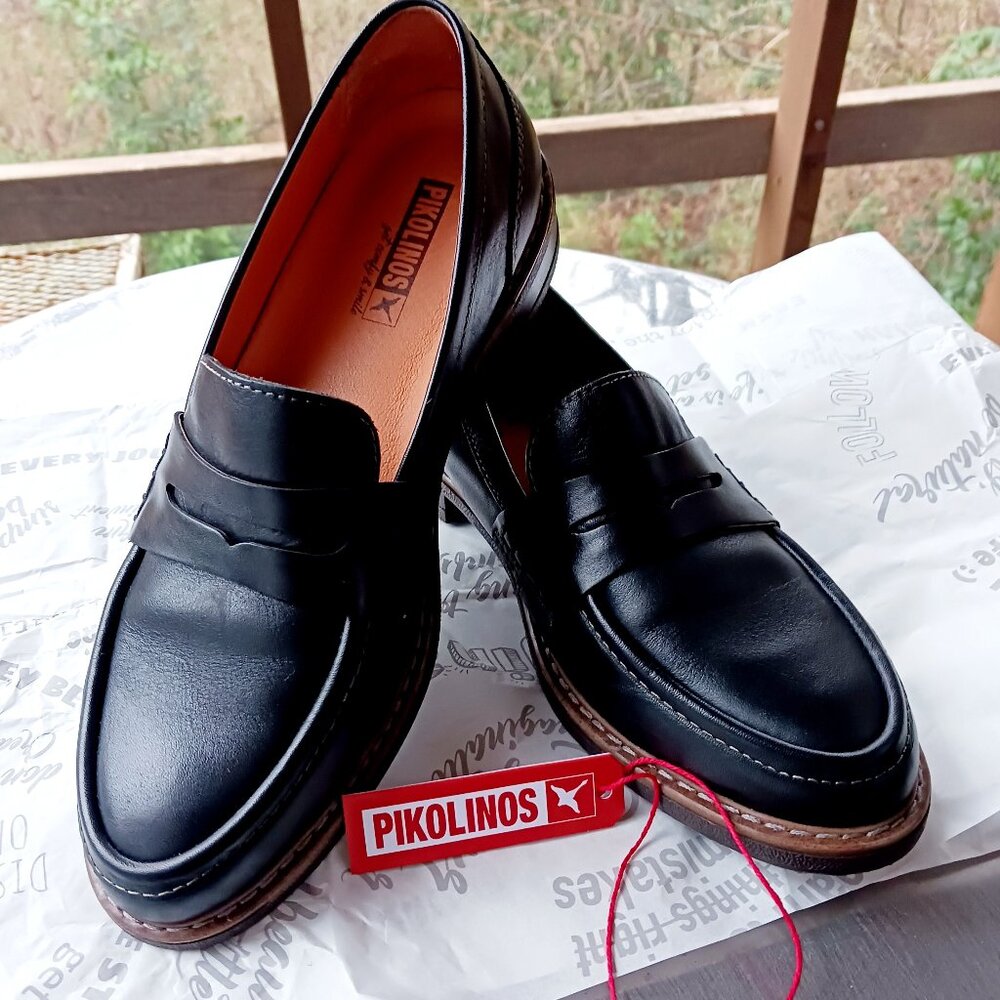 PIKOLINOS Aldaya women's loafers in black
